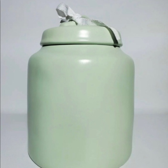 Rae Dunn “Mom’s Cookies” canister. New. Lovely pastel, glossy mint green… - Picture 2 of 8